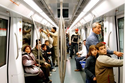 Alstom Metropolis metrkocsik  Barcelona