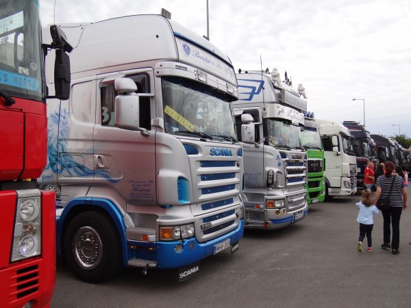 Kamionos Felvonul�s 2016