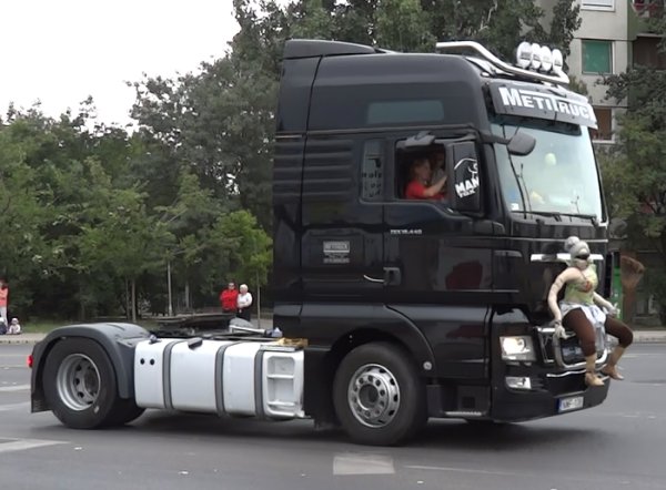 Kamionos Felvonul�s 2016