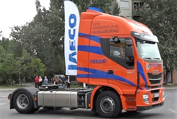 Kamionos Felvonul�s 2016