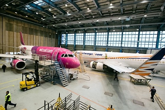 Lufthansa Technik repülőgép-mérnöki központ Budapest