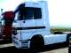 Mercedes-benz actros +f�lp�tkocsi, ponyv�s 25t.