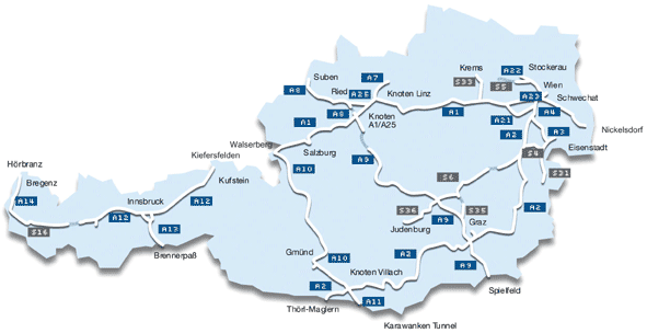 Osztr�k aut�p�ly�k