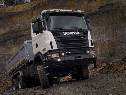 Scania billencs