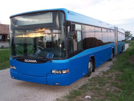 Scania-Hess csukl�s aut�busz