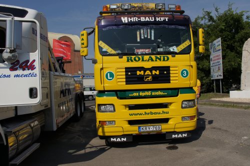 XXIV. Nemzetk�zi Kamionos Country Tal�lkoz�, Kamionos felvonul�s  Szeged 2014