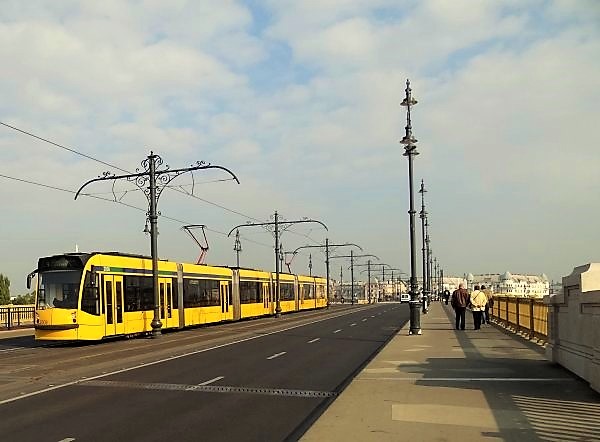 Combino villamos a Budapesten