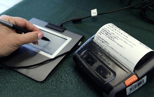 Postai kézbesítők digitális eszközei