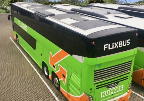 FlixBus Solárszőnyeg