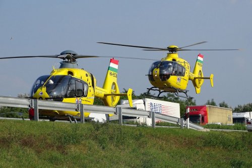 OMSZ mentőhelikopter