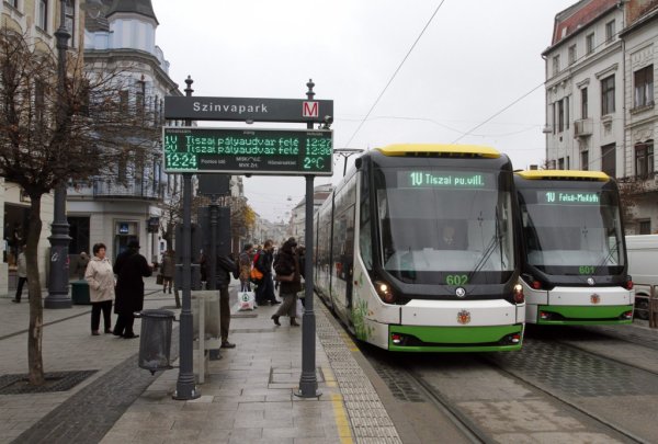 Utastájékoztatási rendszer Miskolcon