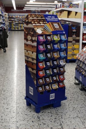 CHEP display raklap