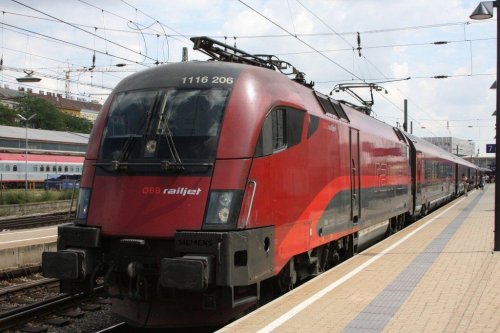 Railjet Budapest Bécs