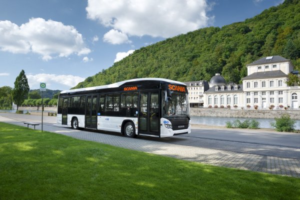 Scania biodízellel is üzemelő hibrid Citywide autóbusz