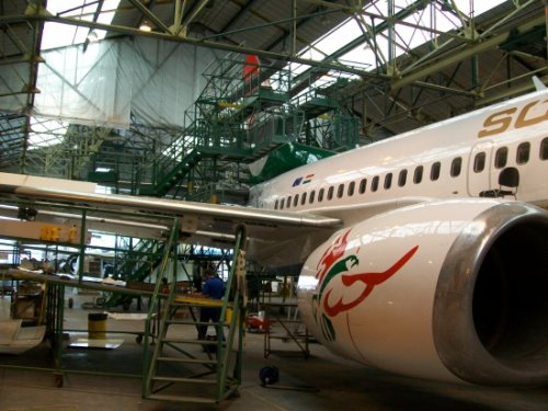Sólyom Hungarian Airways első Boeing 737-500