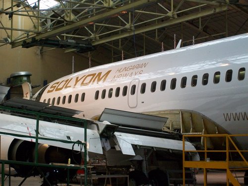 Sólyom Hungarian Airways első Boeing 737-500
