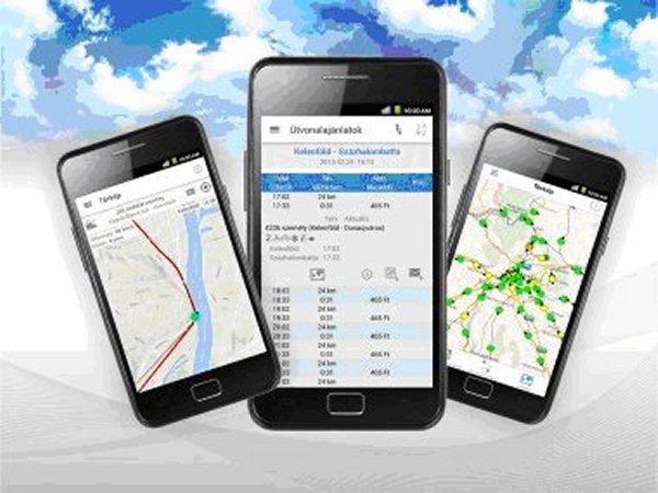 Vonatinfó mobilapplikáció